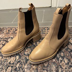 Aquatalia Sam Booties - Tan Size 7.5 Pre-owned